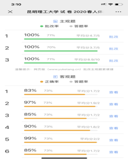 试卷批改